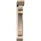 Ekena Millwork Olympic Slat Smooth Bracket w/ Offset Brace, Douglas Fir, 5 1/2"W x 30"D x 34"H BKT0604X30X34OLY06SDF - alternate 4